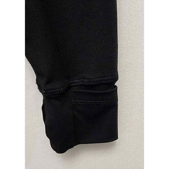 Studio Lite Ribbed Detail Long Sleeve Black Jacket Size XS - Picture 6 of 8